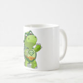 Cute turtle super held koffiemok (Voorkant rechts)