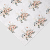 Cute Turtle Tissuepapier (Detail)