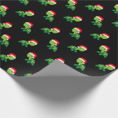 Cute Turtle Zee Animal Merry Kerstkerstkerstkerstk Cadeaupapier (Hoek)