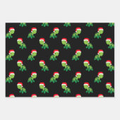 Cute Turtle Zee Animal Merry Kerstkerstkerstkerstk Inpakpapier Vel (Voorkant 2)