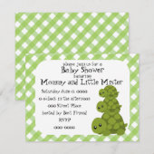 Cute Turtles Drie Kaart (Voorkant / Achterkant)