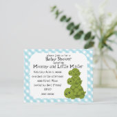 Cute Turtles Drie Kaart (Staand voorkant)