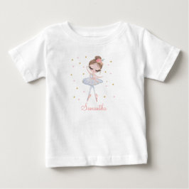 Cute Tutu Ballerina Persoonlijke Verjaardagsmeisje