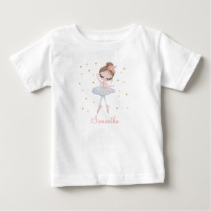 Cute Tutu Ballerina Persoonlijke Verjaardagsmeisje