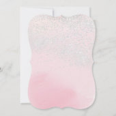 Cute Tutu & Ballet Shoes verjaardagsfeest Uitnodig Kaart (Achterkant)