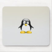 Cute Tux Gray Muismat (Voorkant)