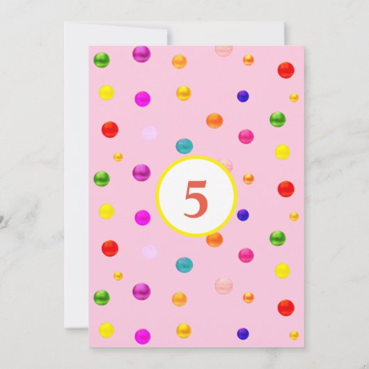 Cute Tuxedo Birthday Cat lichtroze Kaart (Achterkant)