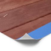 Cute Tuxedo Cat Black White Cats Floral Daffodil Poster (Hoek)