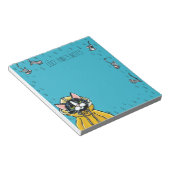 Cute Tuxedo Cat en Raining Mice Notitieblok (Schuin)