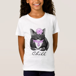 Cute Tuxedo Kat Tee Shirt