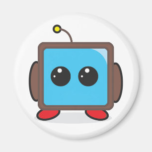 Cute TV magnet