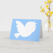 Cute Tweets Kaart (Gele Bloem)