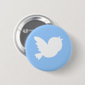 Cute Tweets Ronde Button 5,7 Cm (Voorkant /achterkant)