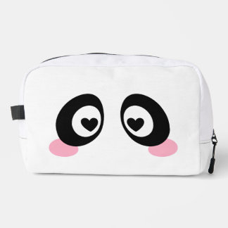 Cute Tweezijdige Emoji Toilettas Toilettasje