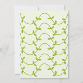 Cute Twin Boy and Girl Monkey Baby shower Kaart (Achterkant)