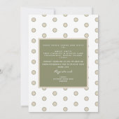 Cute Twin Boys Baby shower by Mail Invitation Kaart (Achterkant)