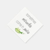 Cute Twin Boys Servet (Hoek)