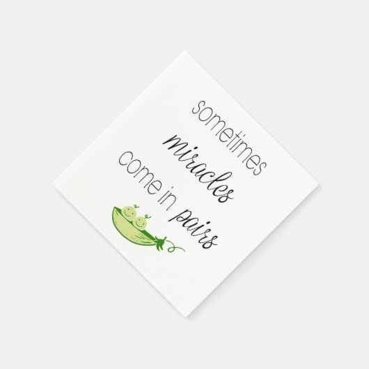 Cute Twin Boys Servet (Hoek)