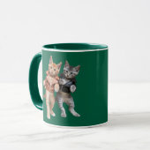 Cute Twistin' Tabbies Mok (Voorkant links)