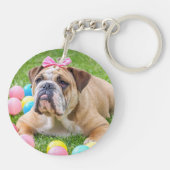 Cute Two Sided Photo Sleutelhanger (Achterkant)
