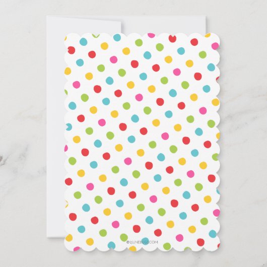 Cute TWO-tti Frutti Fruits 2e verjaardag Kaart (Achterkant)