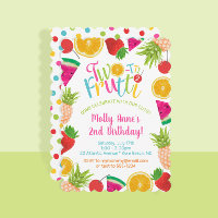 Cute TWO-tti Frutti Fruits 2e verjaardag