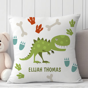 Cute Tyrannosaurus Dinosaur Custom Personalized Kussen
