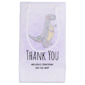 Cute Tyrannosaurus Rex Dinosaur Speelgoed Hartelij Klein Cadeauzakje (Voorkant)