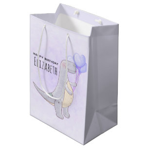 Cute Tyrannosaurus Rex Dinosaur Speelgoed met ball Medium Cadeauzakje