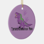 Cute Tyrannosaurus Rex Keramisch Ornament (Rechts)