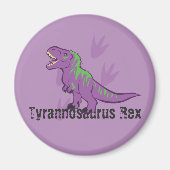 Cute Tyrannosaurus Rex Magneet (Voorkant)