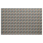 Cute UFO Outer Space Raket Patroon Stof (Fat Quarter)