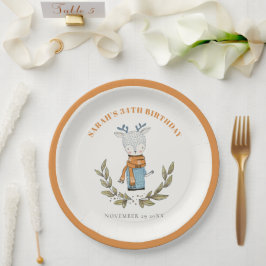 Cute Ugly Sweater Winter Reindeer Elke zondag Papieren Bordje