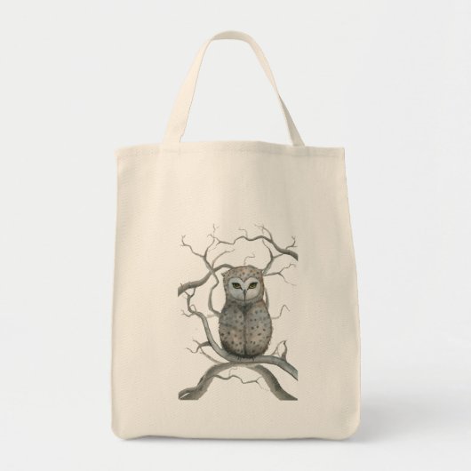 Cute Uil Boodschappentas Tote Bag (Voorkant)