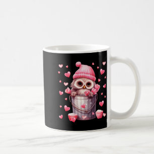Cute Uil In Valentijnsmandje Voor Meisjes Vrouwen Koffiemok