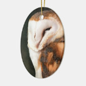 CUTE UIL KERAMISCH ORNAMENT (Links)
