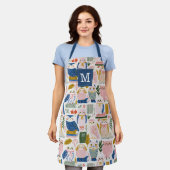 Cute Uil Keuken Schort (Gedragen)