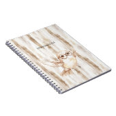 Cute Uil met Bril  Notitieboek (Rechterzijde)