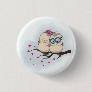 Cute uil voor jongens meisje cadeau ronde button 3,2 cm