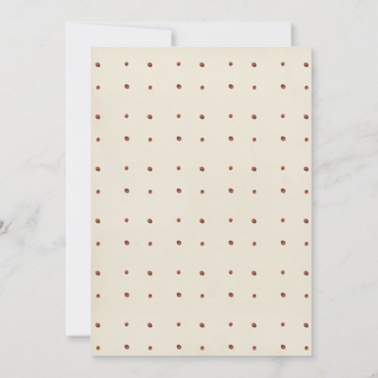 Cute Uitnodiging voor onze kleine liefdeskever bab (Achterkant)