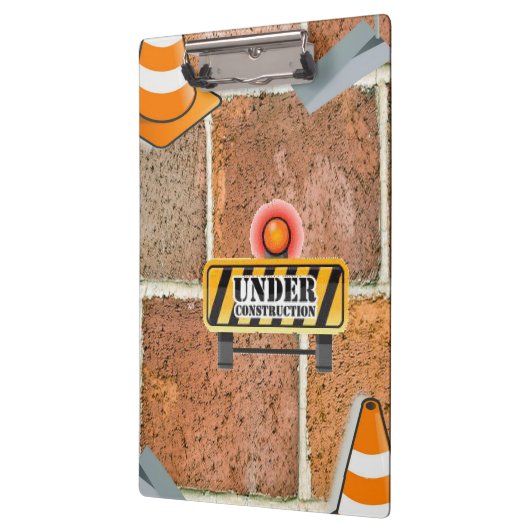 Cute Under Construction Clipboard  Klembord (Links)