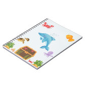Cute Under the Sea Collectie Notitieboek (Linkerzijde)