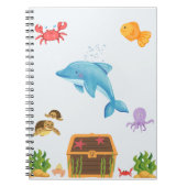 Cute Under the Sea Collectie Notitieboek (Voorkant)
