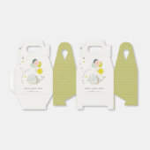 Cute Underwater ballon Heart Whale Kids Birthday Bedankdoosjes (Uitgevouwen)