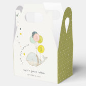 Cute Underwater ballon Heart Whale Kids Birthday Bedankdoosjes (Geopend)