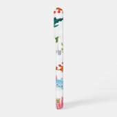 Cute Underwater Friends – Ocean Animals Pattern iPhone Hoesje (Linkerkant)