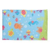 Cute Underwater Scene.ai Kussensloop (Achterkant)