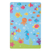 Cute Underwater Scene.ai Mini Klembord (Achterkant)