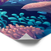Cute Underwater World Poster (Hoek)
