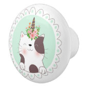 Cute Unicat Keramische Knop (Rechts)